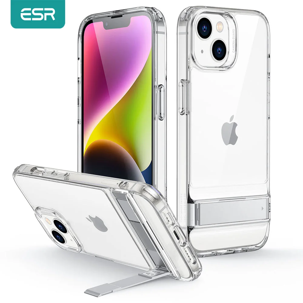 ESR for iPhone 14 Pro Metal Kickstand Back Cover for iPhone 14 Stand Case Shockproof Protective Case for iPhone 14 Pro Max
ESR for iPhone 14 Pro Metal Kickstand Back Cover for iPhone 14 Stand Case Shockproof Protective Case for iPhone 14 Pro Max