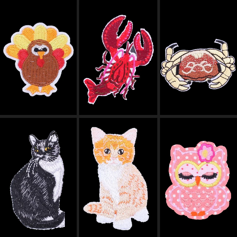 2022 New Embroidery Patch Handmade Apparel Accessories Badges Patch Couture Sticker Iron on Transfers for Clothing Cute Animals
2022 New Embroidery Patch Handmade Apparel Accessories Badges Patch Couture Sticker Iron on Transfers for Clothing Cute Animals