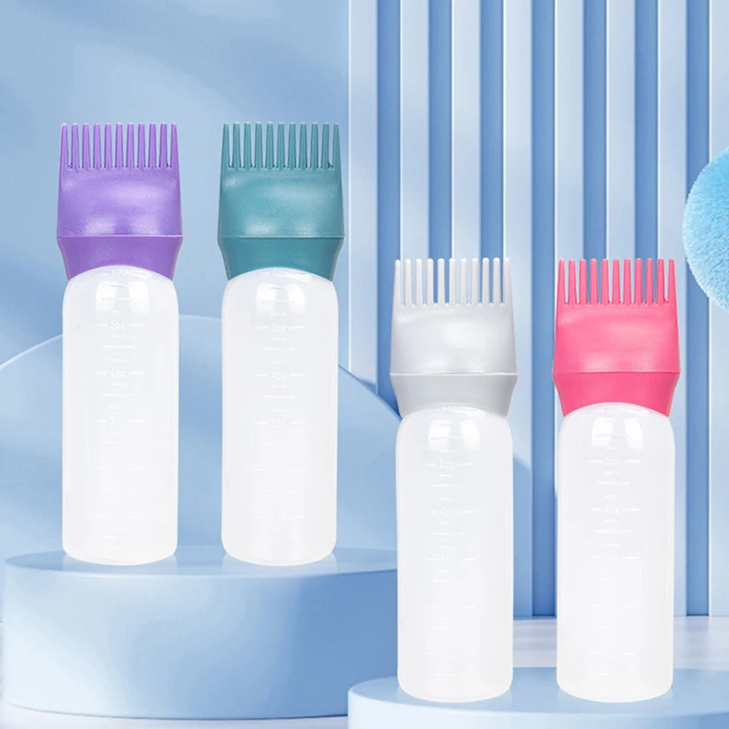 120ML Hair Dye Applicator Brush Bottles Dyeing Shampoo Bottle Oil Comb Hair Dye Bottle Applicator Hair Coloring Styling Tool
120ML Hair Dye Applicator Brush Bottles Dyeing Shampoo Bottle Oil Comb Hair Dye Bottle Applicator Hair Coloring Styling Tool