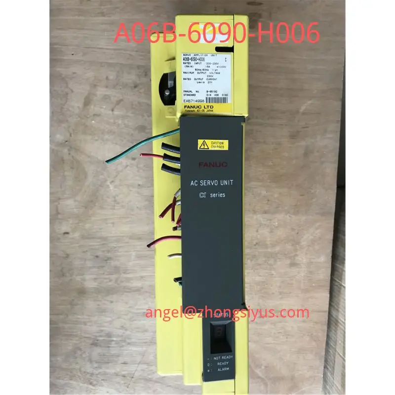 

A06B-6090-H006 Used tested ok FANUC Servo Driver Amplifier Module A06B-6090-H006