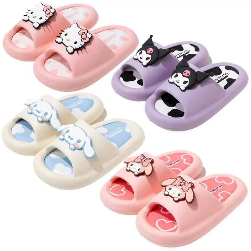 Sanrioed My Melody Cinnamoroll Kuromi Kt Cat Anime Cute Children Bathroom Non Slip Soft Soled Shoes Kids Cartoon Sandals Slipper
Sanrioed My Melody Cinnamoroll Kuromi Kt Cat Anime Cute Children Bathroom Non Slip Soft Soled Shoes Kids Cartoon Sandals Slipper