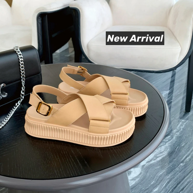 Summer Sandals Women Wedges Heel Black White Casual Designer Shoes Footwear Buckle Strap Open Toe Platform Sandel Women Shoes
Summer Sandals Women Wedges Heel Black White Casual Designer Shoes Footwear Buckle Strap Open Toe Platform Sandel Women Shoes