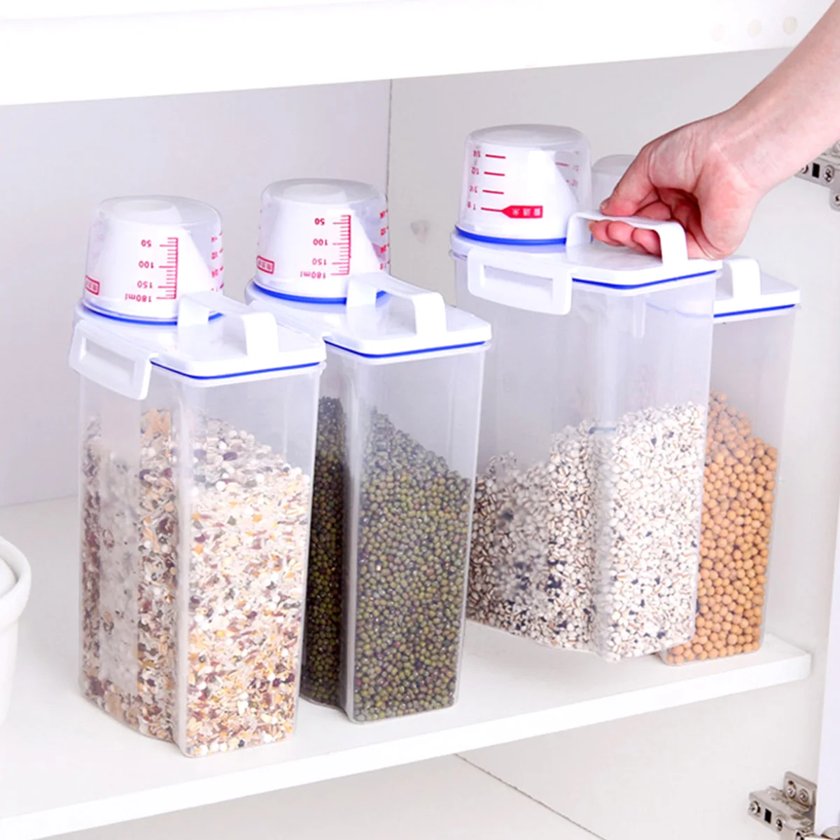 Rice Bucket Airtight Rice Storage Box Washing Powder Storage Box Pet Food Storage Tank Bottle Home Multifunction Container
Rice Bucket Airtight Rice Storage Box Washing Powder Storage Box Pet Food Storage Tank Bottle Home Multifunction Container