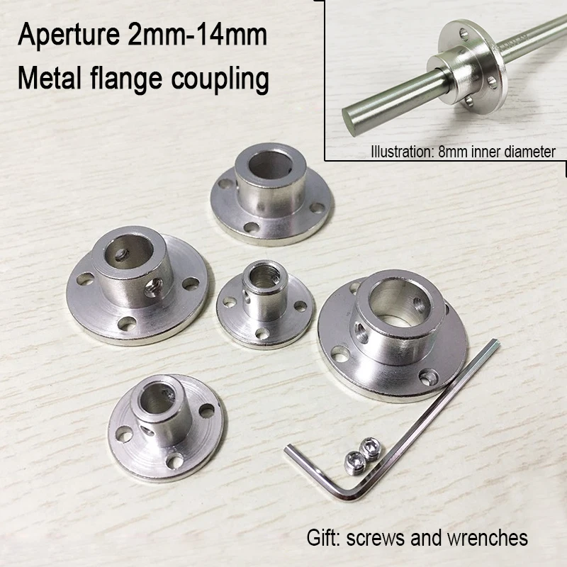 Flange coupling Rigid coupling Flange type 2mm-14mm multi aperture DIY metal coupling Flange flange plate
Flange coupling Rigid coupling Flange type 2mm-14mm multi aperture DIY metal coupling Flange flange plate