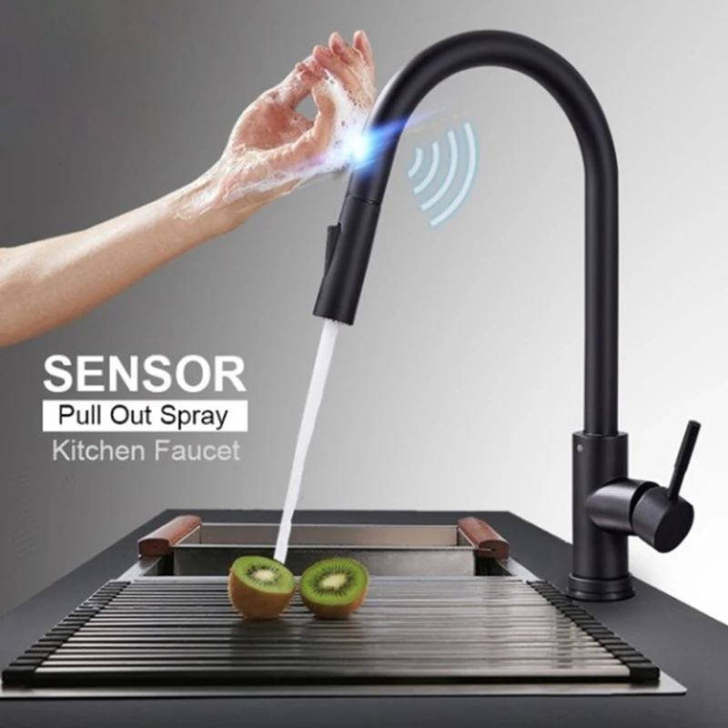 Kitchen faucet Touch Sensitive Pull Out Sensor Kitchen Faucets Stainless Steel Smart Induction Mixed Tap Touch Control Sink Tap
Kitchen faucet Touch Sensitive Pull Out Sensor Kitchen Faucets Stainless Steel Smart Induction Mixed Tap Touch Control Sink Tap