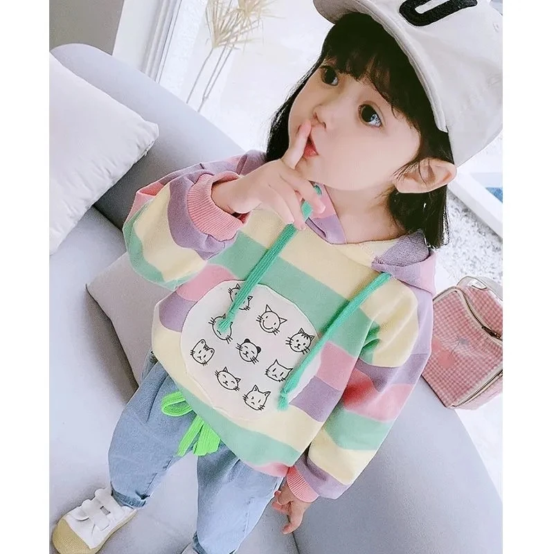 Girls cotton sweater spring clothes children's autumn long sleeve sweaters girls baby kids sweet fashion rainbow tops P4 693
Girls cotton sweater spring clothes children's autumn long sleeve sweaters girls baby kids sweet fashion rainbow tops P4 693