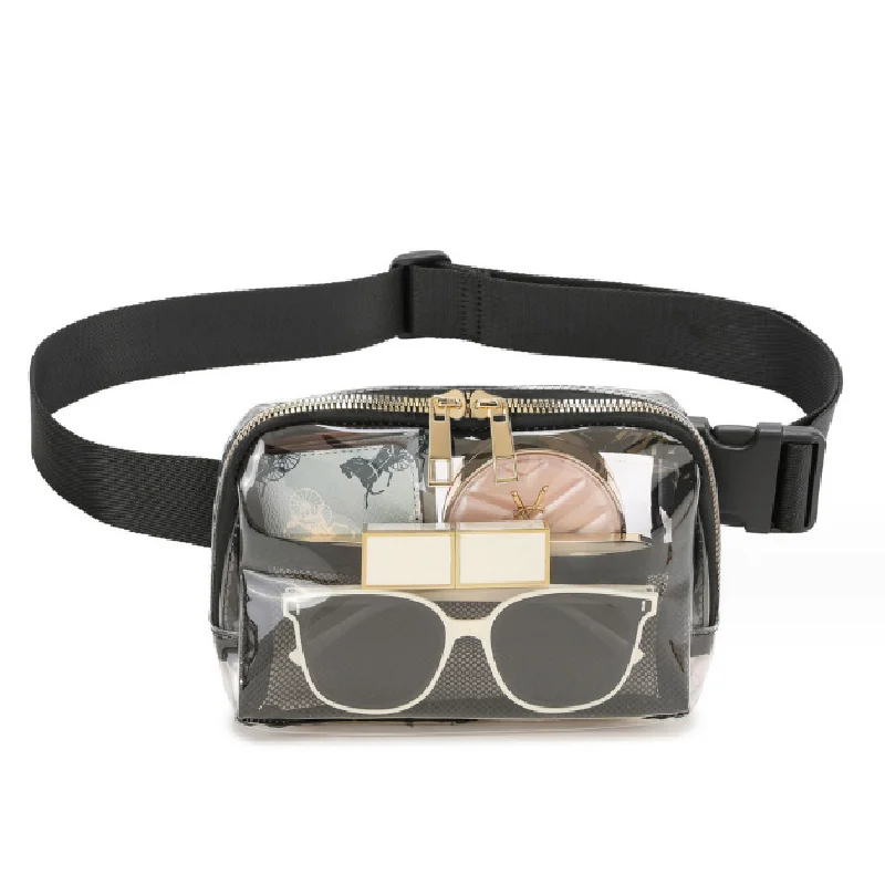 Fashionable Versatile Transparent Waist bag Nylon Waterproof Chest Bag Outdoor Sports Running Crossbody Waterproof Waist Bags
Fashionable Versatile Transparent Waist bag Nylon Waterproof Chest Bag Outdoor Sports Running Crossbody Waterproof Waist Bags