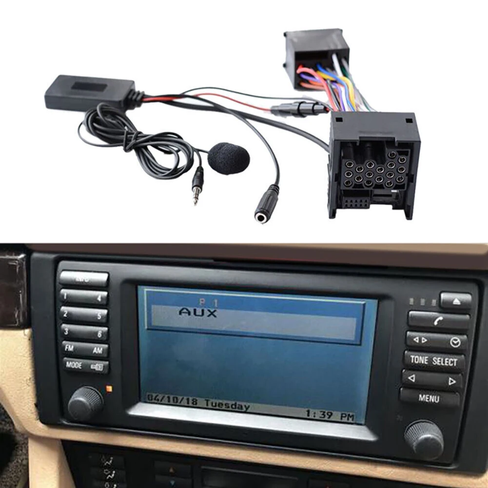 Cable Adapter Audio Cable 10Pin AUX IN Audio Cable Adapter Bluetooth 5.0 Car Accessories For BMW E46 3 Series High Quality
Cable Adapter Audio Cable 10Pin AUX IN Audio Cable Adapter Bluetooth 5.0 Car Accessories For BMW E46 3 Series High Quality