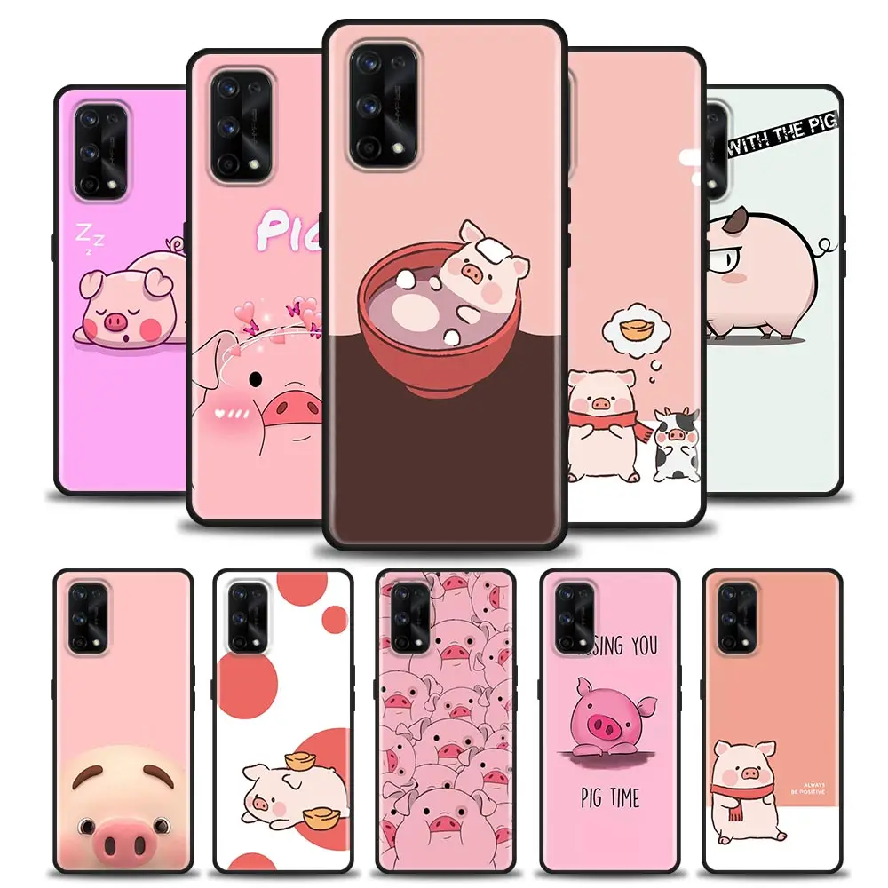 Phone Case for Realme 5 6 7 7i 8 8i 9i 9 XT GT GT2 C17 Pro 5G SE Master Neo2 Soft Silicone Case Cover Cartoon Pink cute pig
Phone Case for Realme 5 6 7 7i 8 8i 9i 9 XT GT GT2 C17 Pro 5G SE Master Neo2 Soft Silicone Case Cover Cartoon Pink cute pig