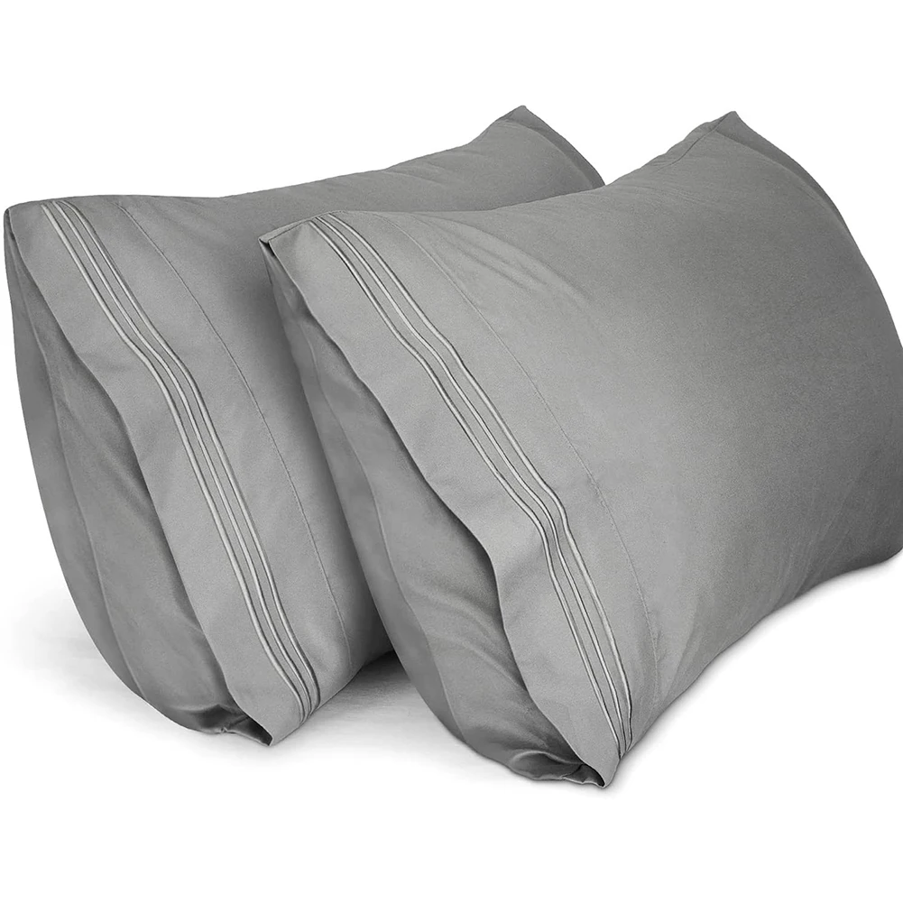 2pcs Cotton Pillowcase Big Pillow Case Plain Embroidered Pillowcase Bedding Household Bedding Pillow Cover 50X76cm Pillow Cover
2pcs Cotton Pillowcase Big Pillow Case Plain Embroidered Pillowcase Bedding Household Bedding Pillow Cover 50X76cm Pillow Cover