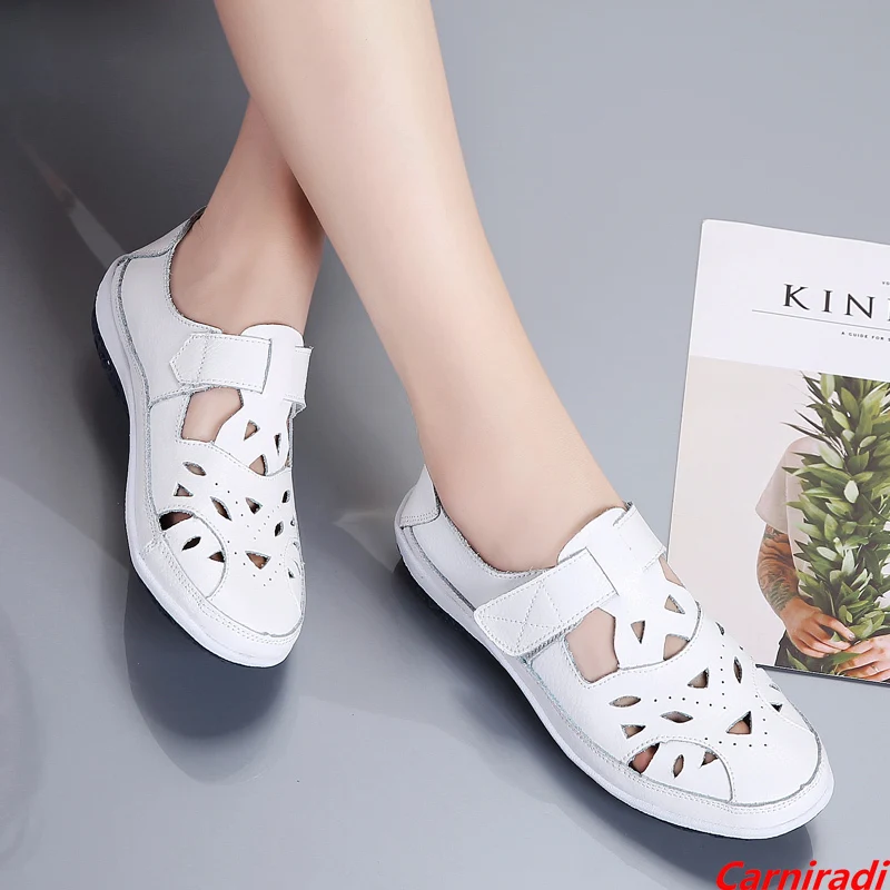 Fashion Genuine Leather Flats Barefoot Casual Sandals Women Outdoor Breathable Comfort Beach Sneakers Ladies Soft Walking Shoes
Fashion Genuine Leather Flats Barefoot Casual Sandals Women Outdoor Breathable Comfort Beach Sneakers Ladies Soft Walking Shoes