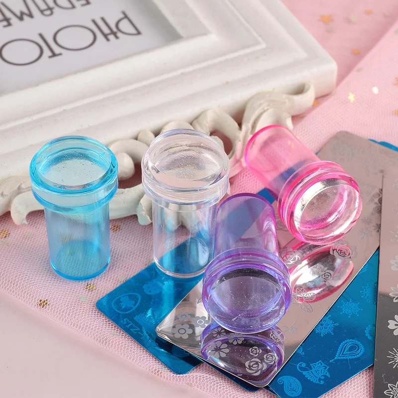 2.4cm Nail Template Printing Silicone Elastic Color Stamp With Scraper Paint For Nail Salon Supplies And Tools
2.4cm Nail Template Printing Silicone Elastic Color Stamp With Scraper Paint For Nail Salon Supplies And Tools