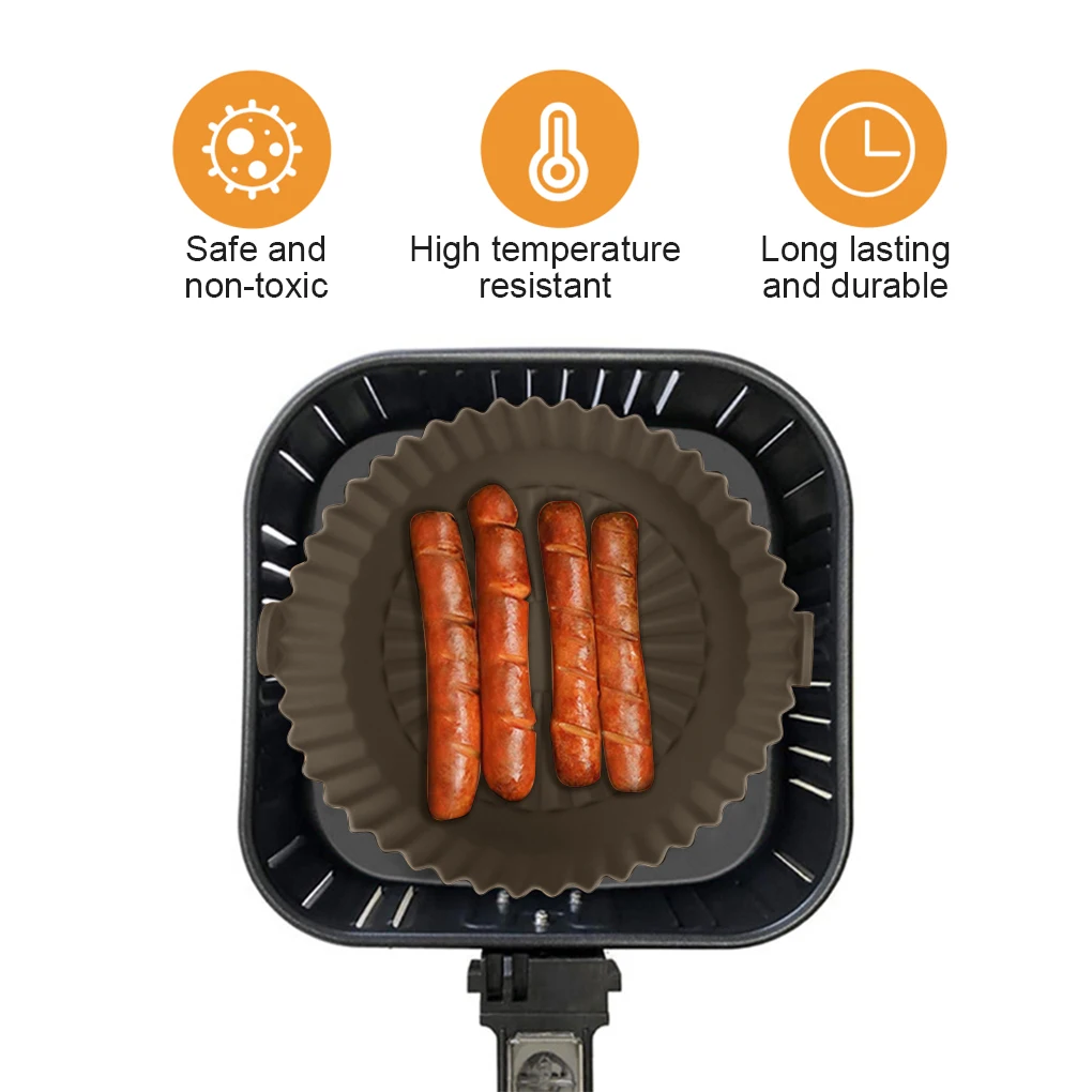 Air Fryer Silicone Pot Multifunctional Air Fryers Oven Accessories Microwave Tray Vegetables Chicken Beef Baskets Household
Air Fryer Silicone Pot Multifunctional Air Fryers Oven Accessories Microwave Tray Vegetables Chicken Beef Baskets Household