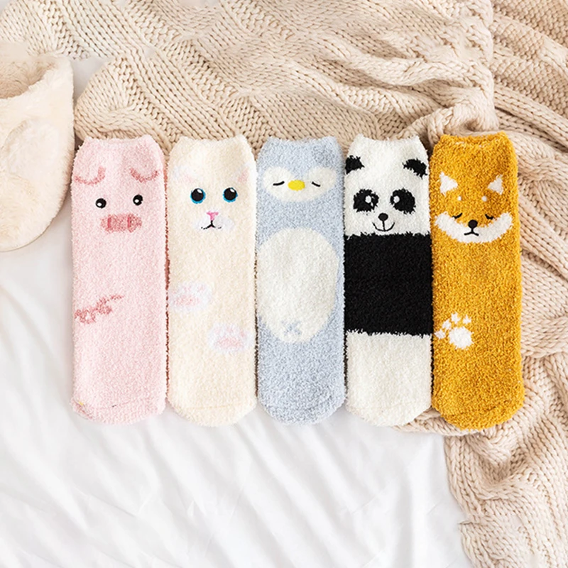 Cartoon animal sock women cute cats and dogs coral fleece thickened socks winter warm long funny socks thickened students kawaii
Cartoon animal sock women cute cats and dogs coral fleece thickened socks winter warm long funny socks thickened students kawaii