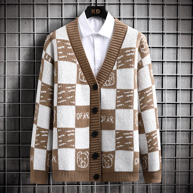 2023 Autumn/Winter men's sweater Fashion knit cardigan single-breasted men's sweater Quality sweater casual men's sweater
2023 Autumn/Winter men's sweater Fashion knit cardigan single-breasted men's sweater Quality sweater casual men's sweater
