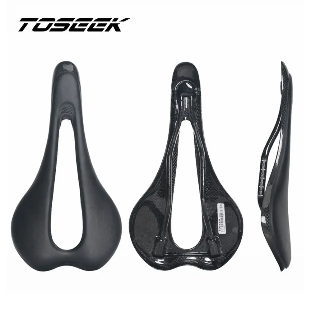 High Quality 135g Superlight 3K Carbon + Leather Saddle Bicycle Saddle Seat PU EVO Bow Cushion
High Quality 135g Superlight 3K Carbon + Leather Saddle Bicycle Saddle Seat PU EVO Bow Cushion
