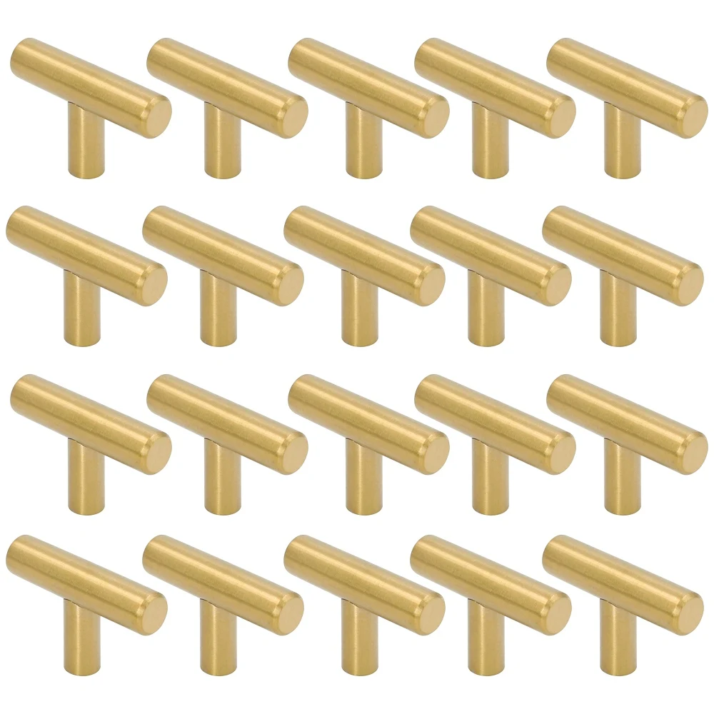 50mm Long Single Hole Cabinet Knobs and Pulls Door Cupboards Drawers Bedroom Furniture Handles Brushed ,20 Pack,Gold
50mm Long Single Hole Cabinet Knobs and Pulls Door Cupboards Drawers Bedroom Furniture Handles Brushed ,20 Pack,Gold
