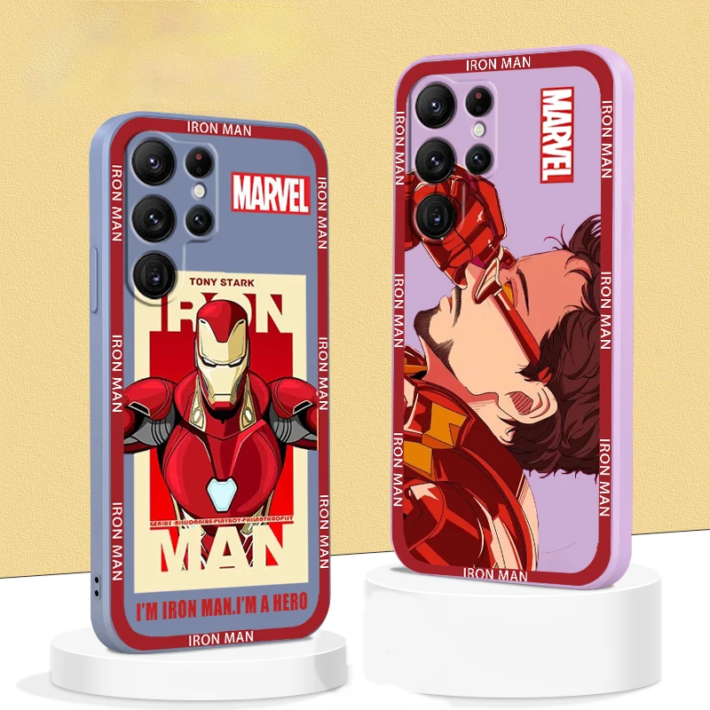 Liquid Rope Marvel Iron Man Avengers Art Phone Case For Samsung Galaxy S22 S21 S20 FE S10 Note 20 10 Plus Lite Ultra 5G Funda
Liquid Rope Marvel Iron Man Avengers Art Phone Case For Samsung Galaxy S22 S21 S20 FE S10 Note 20 10 Plus Lite Ultra 5G Funda