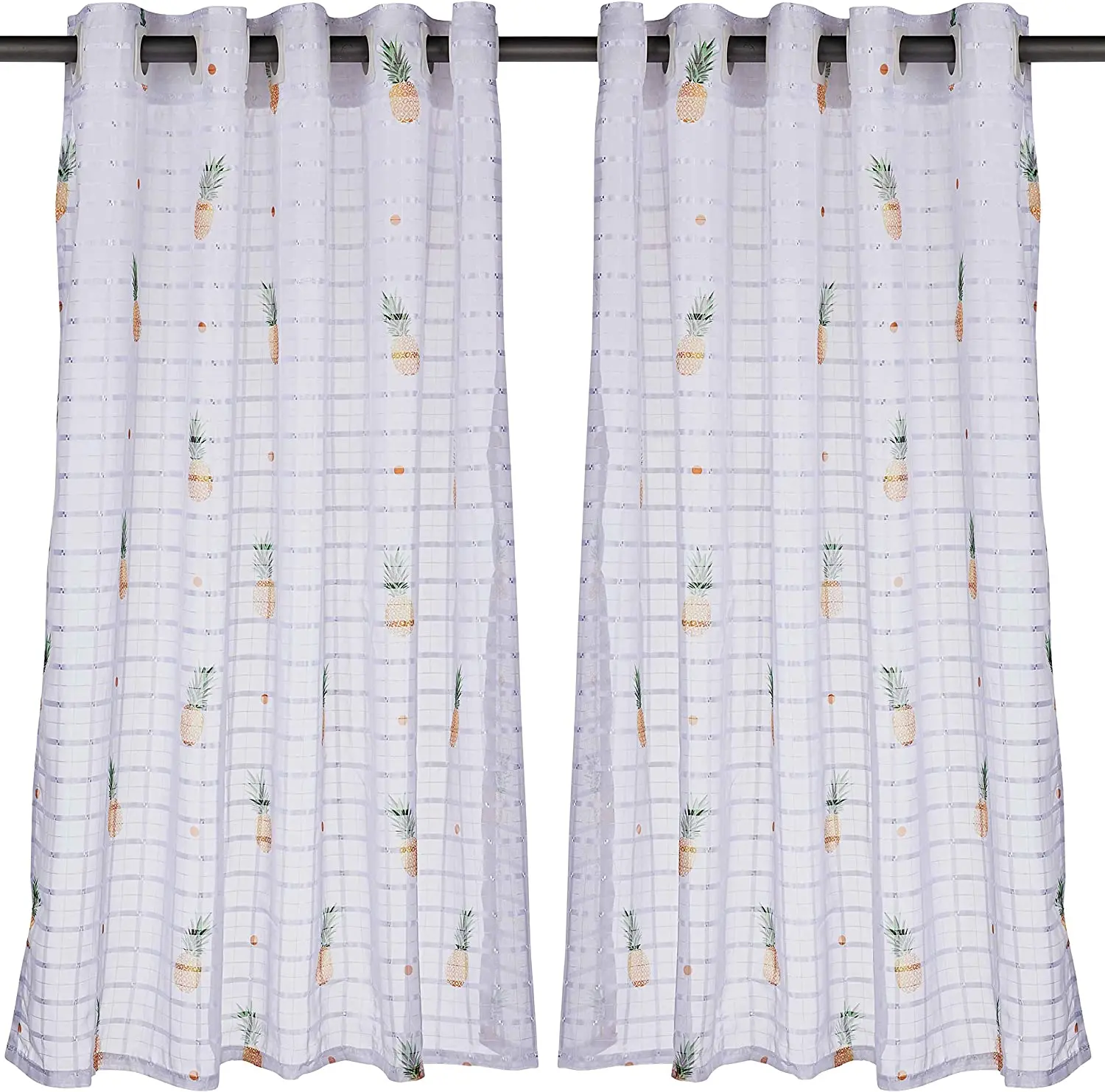 Curtain Cora Pineapple 2,60 m x 1,20 m Curtain for Bedroom Living Room Kitchen Home Decoration
Curtain Cora Pineapple 2,60 m x 1,20 m Curtain for Bedroom Living Room Kitchen Home Decoration