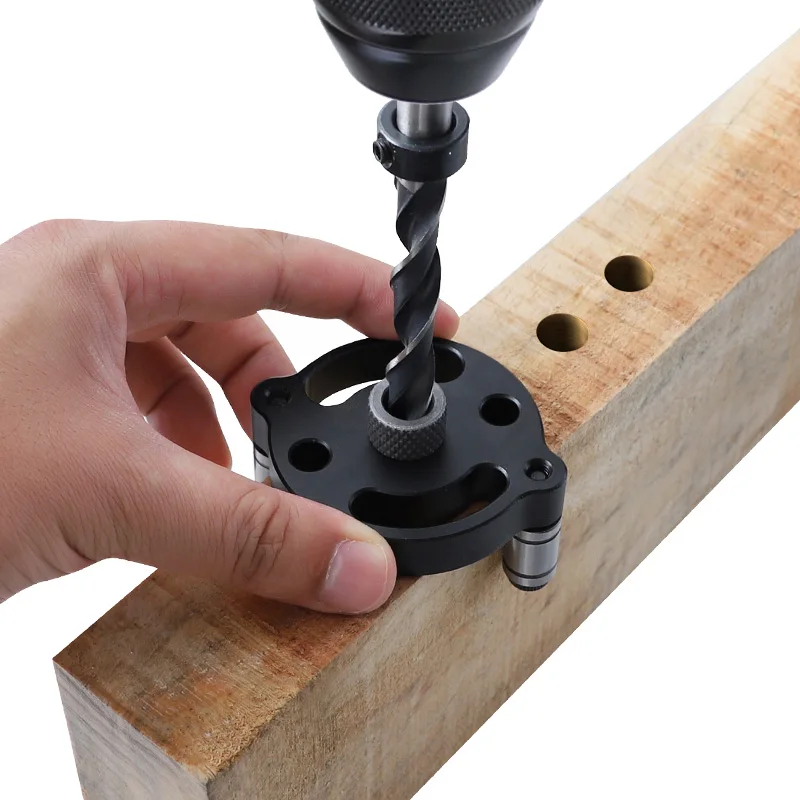 3-10mm Pocket Hole Jig Self-Centering Vertical Dowelling Jig Replaceable Drill Guide Woodworking Tools
3-10mm Pocket Hole Jig Self-Centering Vertical Dowelling Jig Replaceable Drill Guide Woodworking Tools