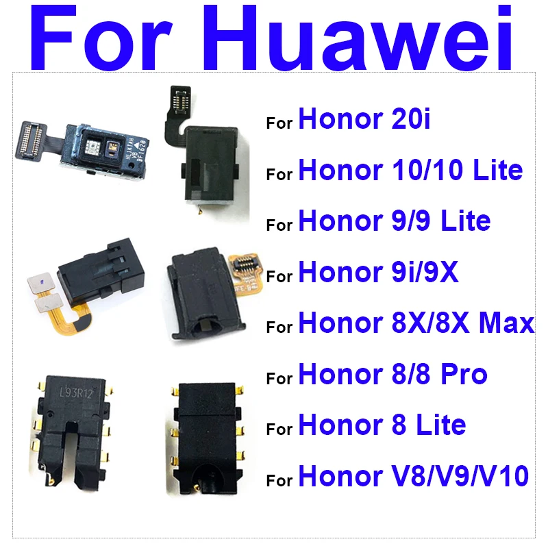 

Audio Jack Flex Ribbon For Huawei Honor V8 V9 V10 8 9 10 Lite 20i 9i 9X 8X Max 8 Pro Headphone Earphone Port Flex Cable Parts