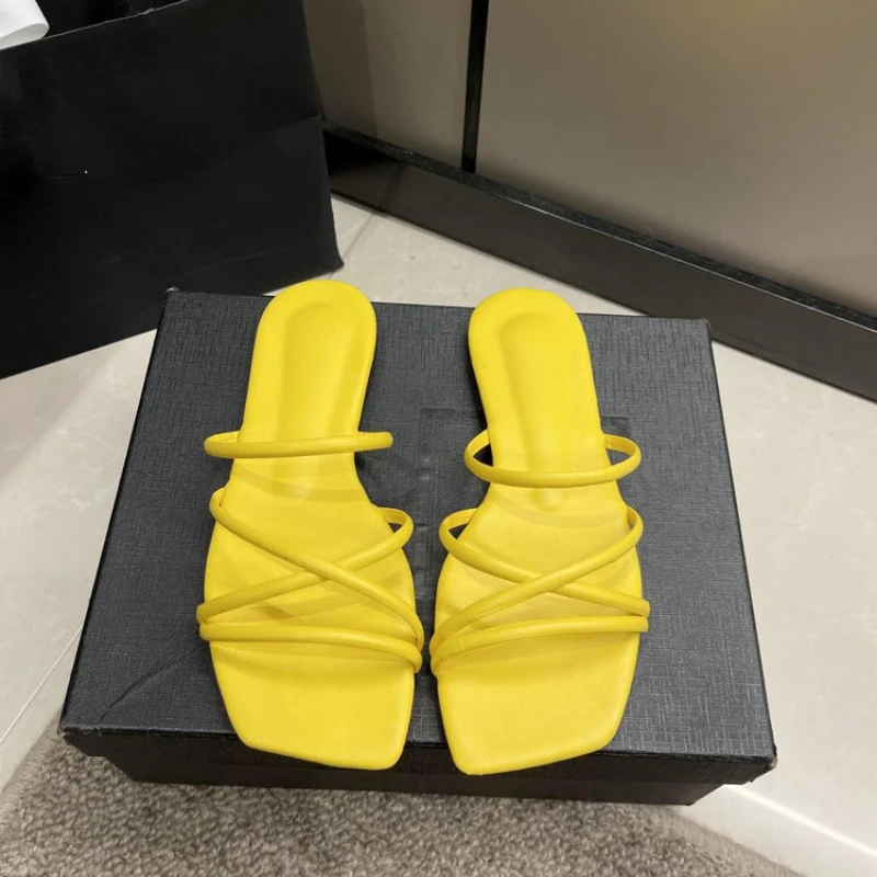 Open-toe Slippers Women Slingback Sandals 2023 New Women's Shoes Summer Flats Casual Flip Flops Dress Female Slides 41
Open-toe Slippers Women Slingback Sandals 2023 New Women's Shoes Summer Flats Casual Flip Flops Dress Female Slides 41