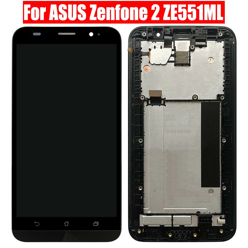 Оригинальный ЖК-дисплей для Asus ZenFone 3 Laser ZC551KL дисплей Pantalla Z01BD дигитайзер в сборе Сенсорная панель ZC551KL ЖК-экран Рамка
Оригинальный ЖК-дисплей для Asus ZenFone 3 Laser ZC551KL дисплей Pantalla Z01BD дигитайзер в сборе Сенсорная панель ZC551KL ЖК-экран Рамка