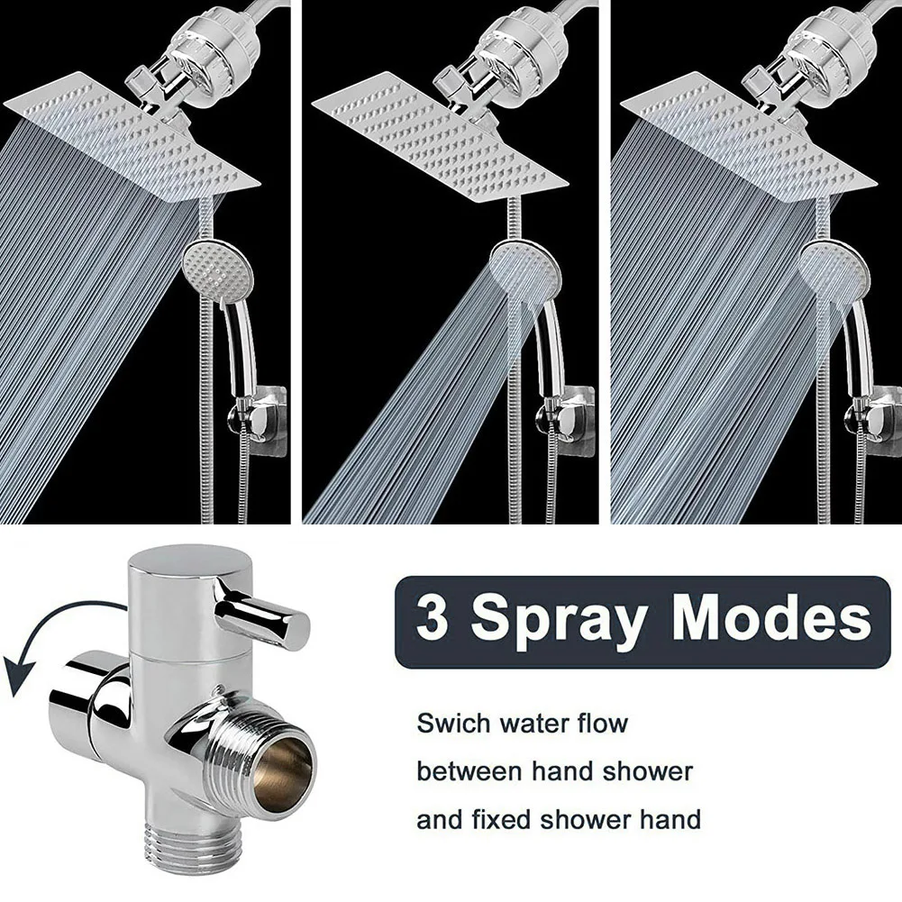 Shower Head Handheld Shower Set 1.5m 1/2” Connector 10inch 8inch Chrome Easy To Install Flexible Rust Resistance
Shower Head Handheld Shower Set 1.5m 1/2” Connector 10inch 8inch Chrome Easy To Install Flexible Rust Resistance