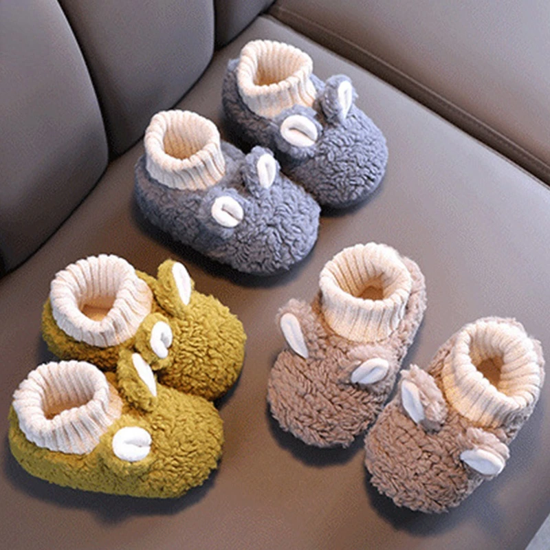Kids Slippers Toddler Boys Girls Warm Indoor Shoes Cute Cartoon Non-slip Soft Children's Winter Home Slippers Baby Slippers
Kids Slippers Toddler Boys Girls Warm Indoor Shoes Cute Cartoon Non-slip Soft Children's Winter Home Slippers Baby Slippers