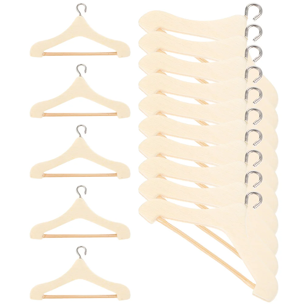 15 Pcs Mini Simulation Hanger Clothes Rack Hangers House Hanging Tiny Wooden Clothing
15 Pcs Mini Simulation Hanger Clothes Rack Hangers House Hanging Tiny Wooden Clothing