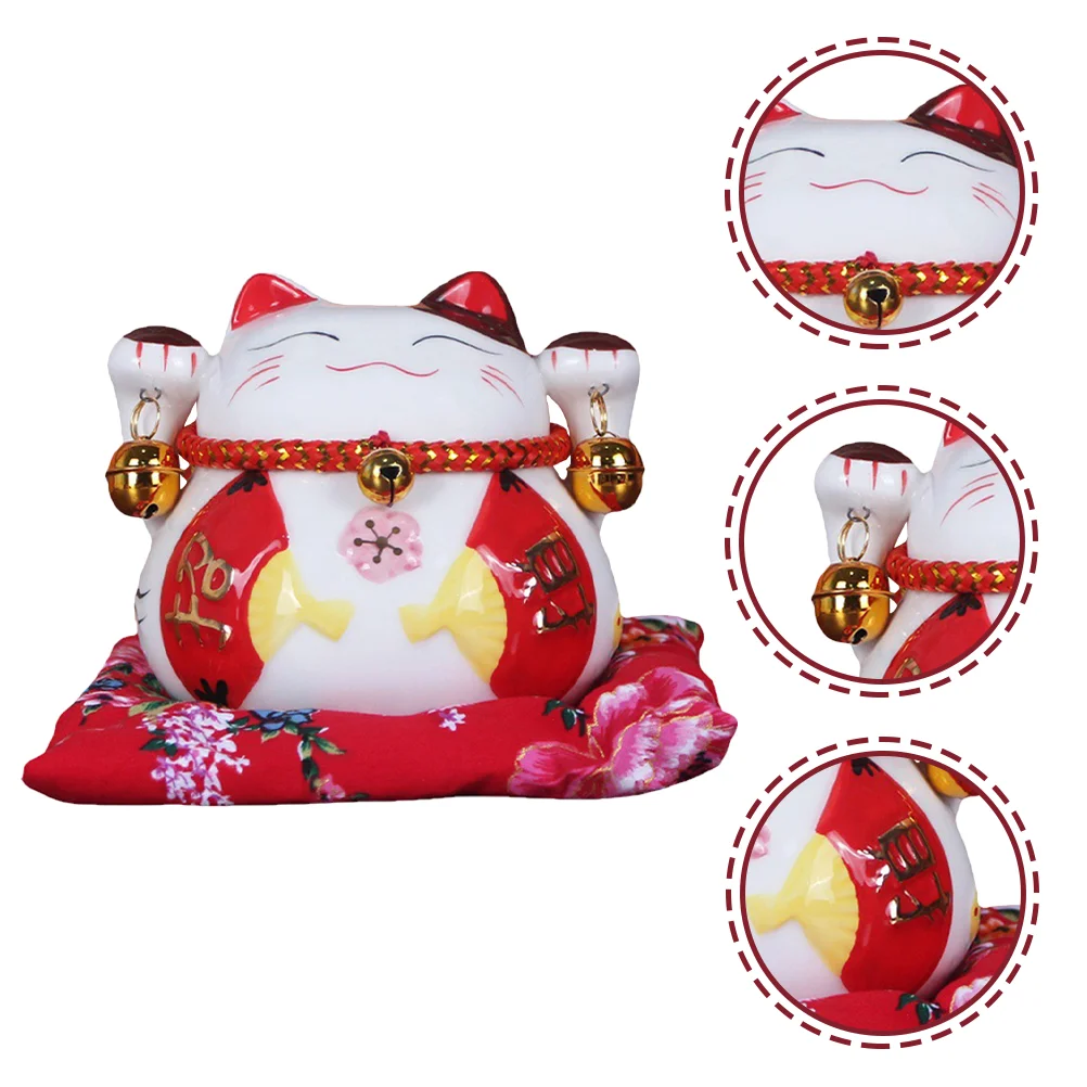 Cat Bank Piggy Lucky Manekineko Figurine Ceramic Statue Fortune Decor Wealth Saving Chinese Decoration Mini Box Shui Feng New
Cat Bank Piggy Lucky Manekineko Figurine Ceramic Statue Fortune Decor Wealth Saving Chinese Decoration Mini Box Shui Feng New