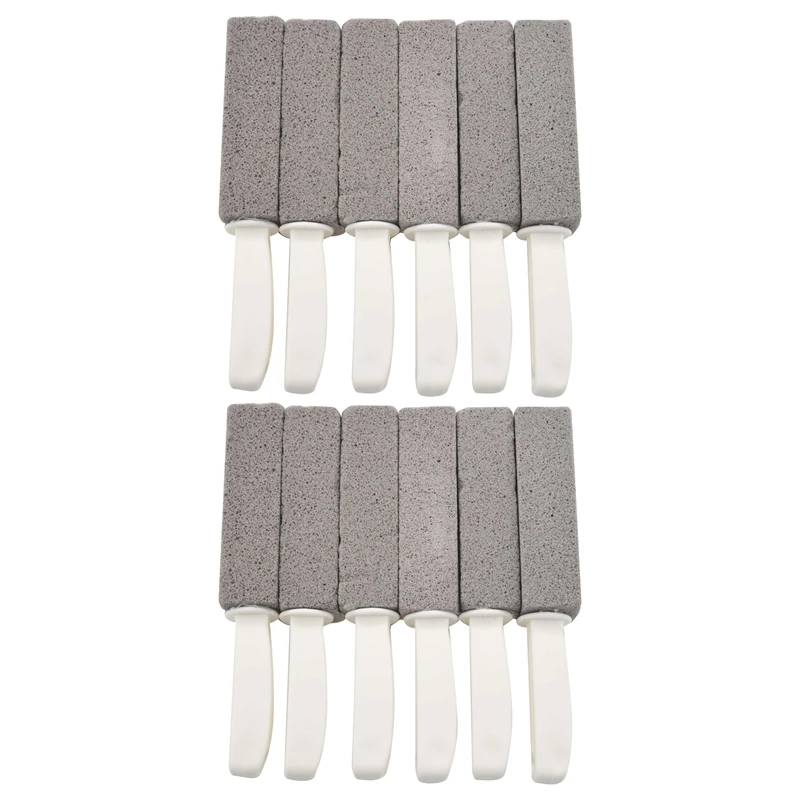 Toilet Bowl Pumice Cleaning Stone With Handle For Toilet Cleaning Hard Water Ring Remover 12 Pack
Toilet Bowl Pumice Cleaning Stone With Handle For Toilet Cleaning Hard Water Ring Remover 12 Pack