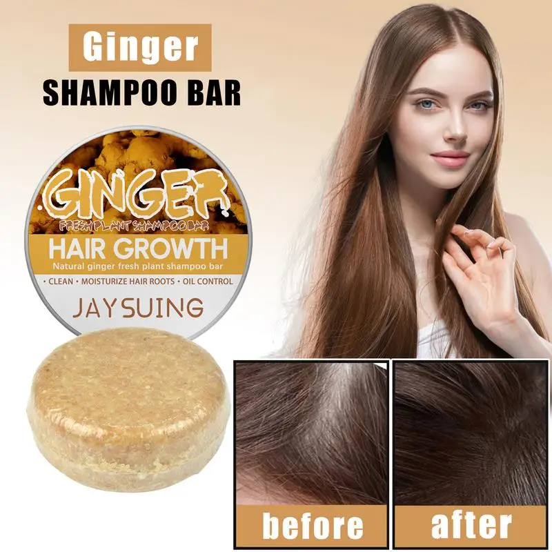 Sdotter Natural Hair Growth Ginger Shampoo Bar Non-Irritating Hair Scalp Massage Solid Shampoo Anti-Hairfall For Dry Damaged Hai
Sdotter Natural Hair Growth Ginger Shampoo Bar Non-Irritating Hair Scalp Massage Solid Shampoo Anti-Hairfall For Dry Damaged Hai