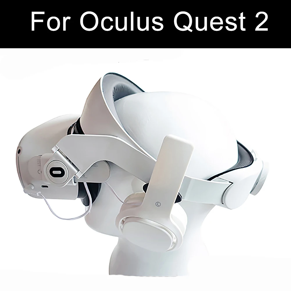 Improve Comfort Reduce Pressure Non Slip Adjustable Head Strap Soft Gaming Shockproof Sweat Resistant For Oculus Quest 2 VR
Improve Comfort Reduce Pressure Non Slip Adjustable Head Strap Soft Gaming Shockproof Sweat Resistant For Oculus Quest 2 VR