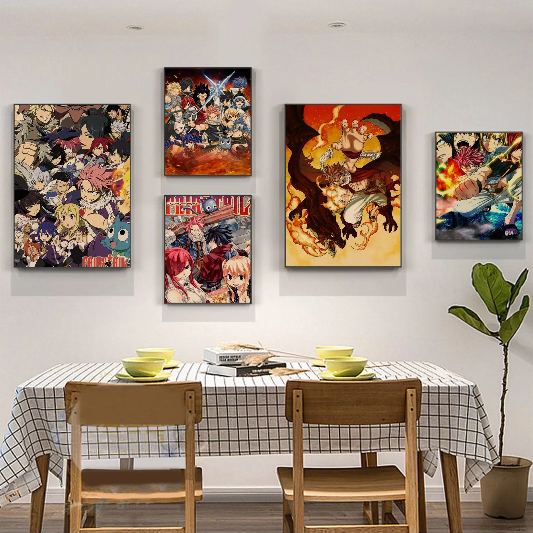 Anime Fairy Tail Classic Vintage Posters Kraft Paper Sticker DIY Room Bar Cafe Room Wall Decor
Anime Fairy Tail Classic Vintage Posters Kraft Paper Sticker DIY Room Bar Cafe Room Wall Decor