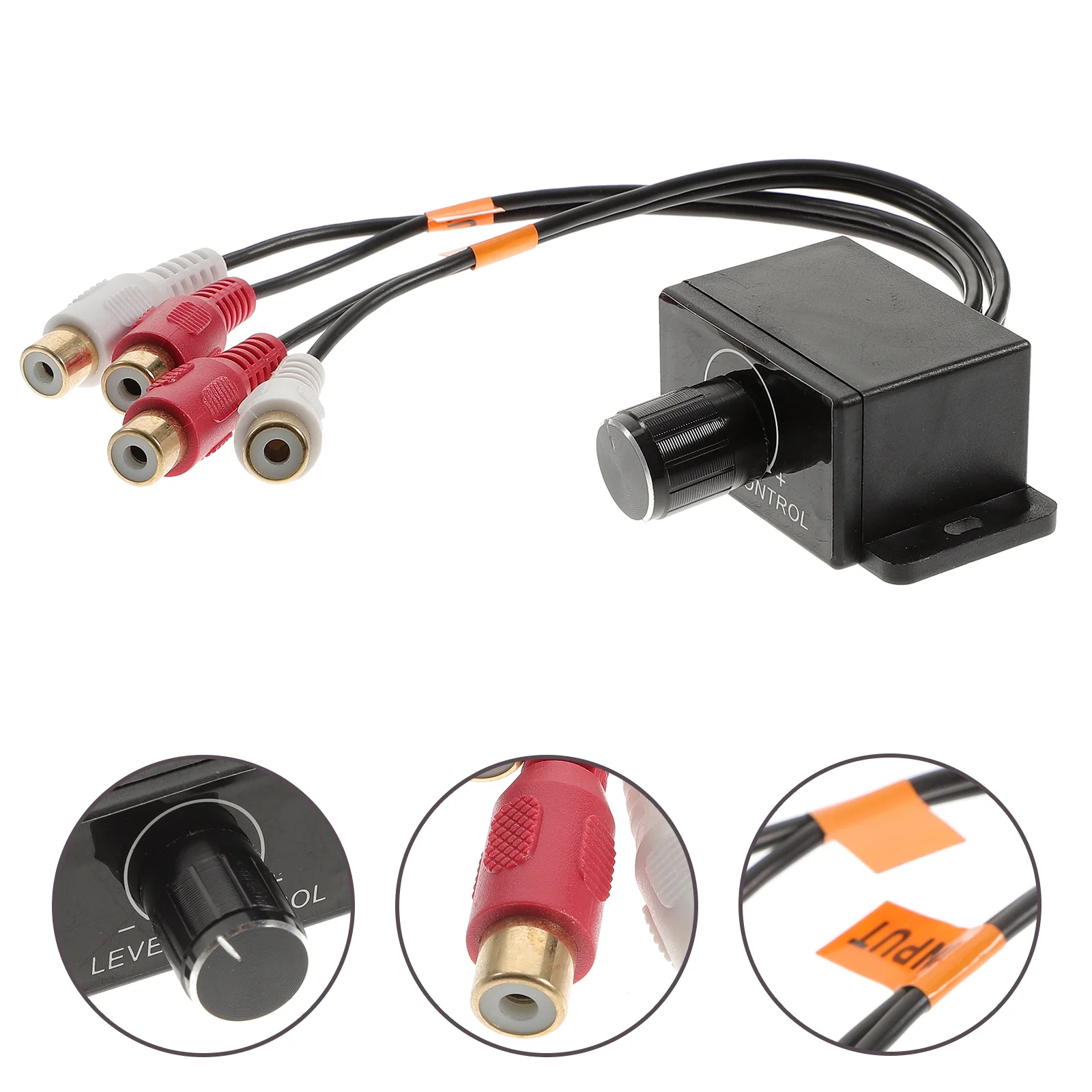 Car Level Controller Component Cable Bass Knob Sub Amp Car Mono Amplifiers Speaker Amp Control Line Volume Control Cable
Car Level Controller Component Cable Bass Knob Sub Amp Car Mono Amplifiers Speaker Amp Control Line Volume Control Cable