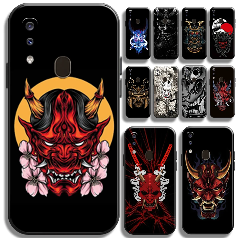 Japan Samurai Oni Mask Phone Case For Samsung Galaxy A20 A20S Back Black TPU Carcasa Shell Cases Coque Funda Liquid Silicon
Japan Samurai Oni Mask Phone Case For Samsung Galaxy A20 A20S Back Black TPU Carcasa Shell Cases Coque Funda Liquid Silicon