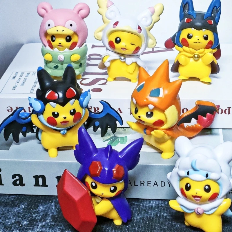 8 см аниме экшн-фигурка Покемон Пикачу модель кукла автомобиль Charizard игральные карты Psyduck детские игрушки Детский подарок
8 см аниме экшн-фигурка Покемон Пикачу модель кукла автомобиль Charizard игральные карты Psyduck детские игрушки Детский подарок