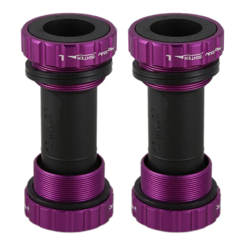 2X MOTSUV Bottom Bracket 68/73Mm Axis MTB Road Cycling Bottom Bracket Waterproof CNC Aluminum Alloy BB Crank Set Purple
2X MOTSUV Bottom Bracket 68/73Mm Axis MTB Road Cycling Bottom Bracket Waterproof CNC Aluminum Alloy BB Crank Set Purple