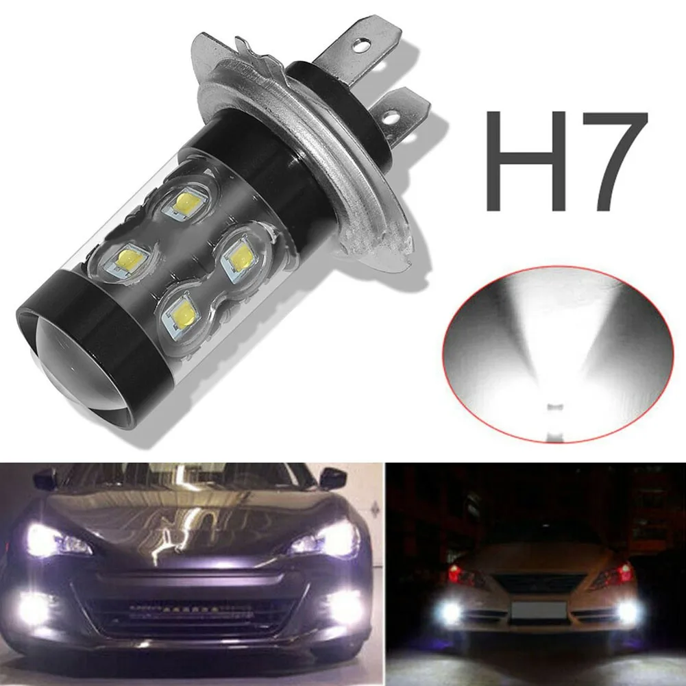 2 Pcs H7 160W LED Lamp Headlight Fog Light DRL Bulbs 6000K White Light LED Front Fog Light Car Signal Lamp Accessories
2 Pcs H7 160W LED Lamp Headlight Fog Light DRL Bulbs 6000K White Light LED Front Fog Light Car Signal Lamp Accessories