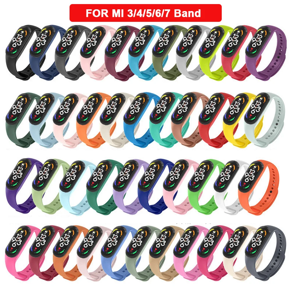 250mm Adjustable Watch Strap for Mi Band 3/4/5/6/7 Wristband Waterproof Silicone Watchband for Xiaomi Sports Smartwatch
250mm Adjustable Watch Strap for Mi Band 3/4/5/6/7 Wristband Waterproof Silicone Watchband for Xiaomi Sports Smartwatch