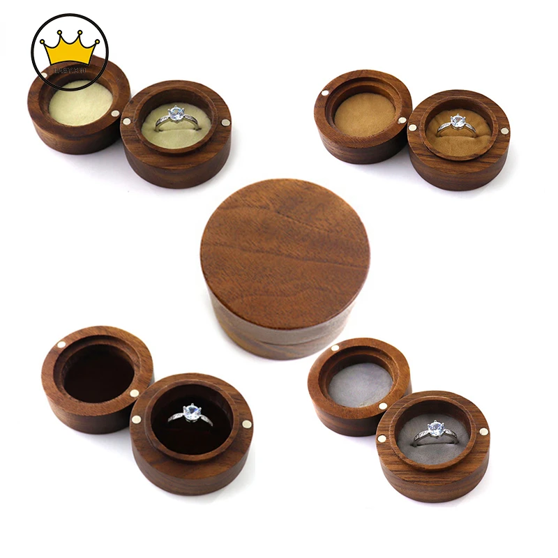 1PC Storage Box Creative Solid Storage Box Proposal Ring Box Fashion Black Walnut Stud Earrings Box
1PC Storage Box Creative Solid Storage Box Proposal Ring Box Fashion Black Walnut Stud Earrings Box