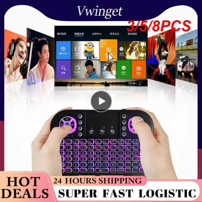3/5/8PCS 7 Colors Backlight Mini Keyboard Intelligent Power Saving Technology Handheld Fingerboard
3/5/8PCS 7 Colors Backlight Mini Keyboard Intelligent Power Saving Technology Handheld Fingerboard