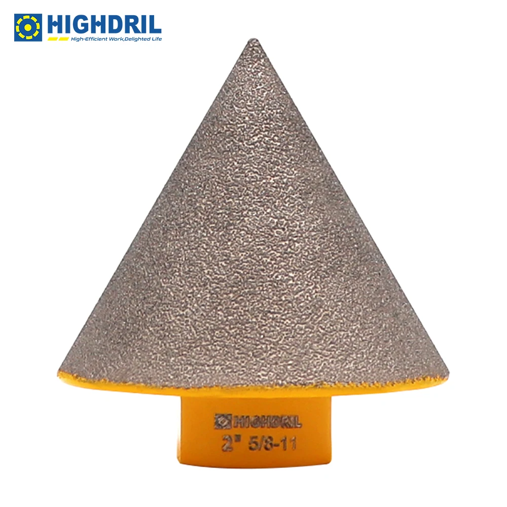 HIGHDRIL Dia50mm 1pc Diamond Vacuum Brazed Chamfer Milling Bit For Enlarge Grind Polish Existing Holes In Porcelain Tile Ceramic
HIGHDRIL Dia50mm 1pc Diamond Vacuum Brazed Chamfer Milling Bit For Enlarge Grind Polish Existing Holes In Porcelain Tile Ceramic