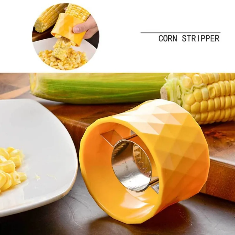 1pc Corn Cob Stripper, Manual Corn Peeler,Stripping Remover Tool,Corn Kernel Separator,Kitchen Gadgets
1pc Corn Cob Stripper, Manual Corn Peeler,Stripping Remover Tool,Corn Kernel Separator,Kitchen Gadgets