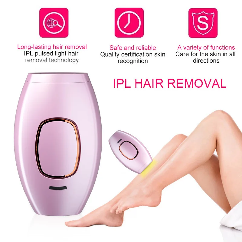 Электрический IPL-лазер для удаления волос женщин эпилятор Женская бритва
