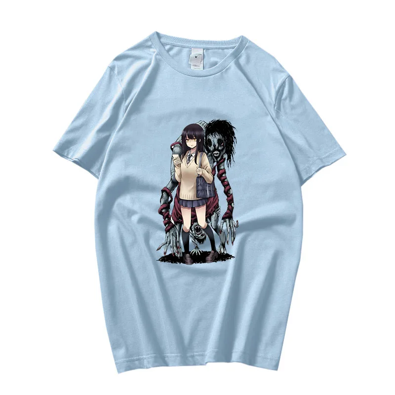 Mieruko Chan T-shirts Women/men Spooky Ghosts Horror Comedy Manga/Comic Tshirts 100% Cotton T Shirts Japanese Anime Short Sleeve
Mieruko Chan T-shirts Women/men Spooky Ghosts Horror Comedy Manga/Comic Tshirts 100% Cotton T Shirts Japanese Anime Short Sleeve