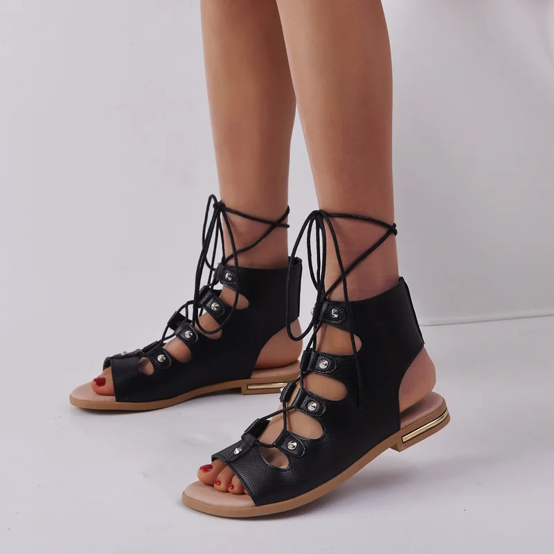 Summer Women's Roman Sandals Flat Gladiator Strappy Elegant Casual Fashion Beach Rock Gothic 2022 New Trends Free Shipping Brown
Summer Women's Roman Sandals Flat Gladiator Strappy Elegant Casual Fashion Beach Rock Gothic 2022 New Trends Free Shipping Brown
