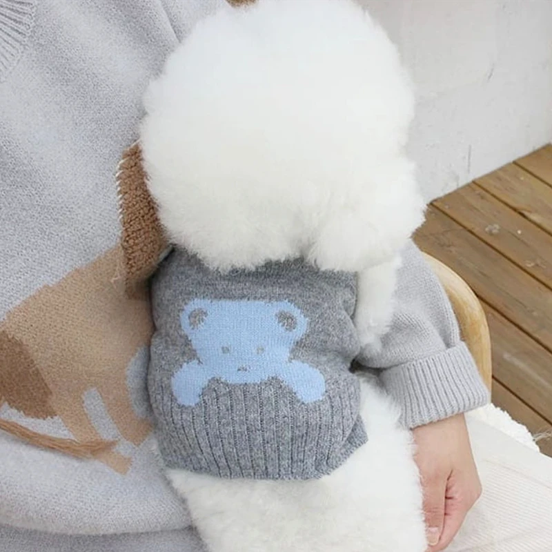 Pet Knitted Sweater Autumn Winter Medium Small Dog Clothes Warm Wool Cute Pullover Kitten Puppy Sweet Sweatshirt Maltese Poodle
Pet Knitted Sweater Autumn Winter Medium Small Dog Clothes Warm Wool Cute Pullover Kitten Puppy Sweet Sweatshirt Maltese Poodle