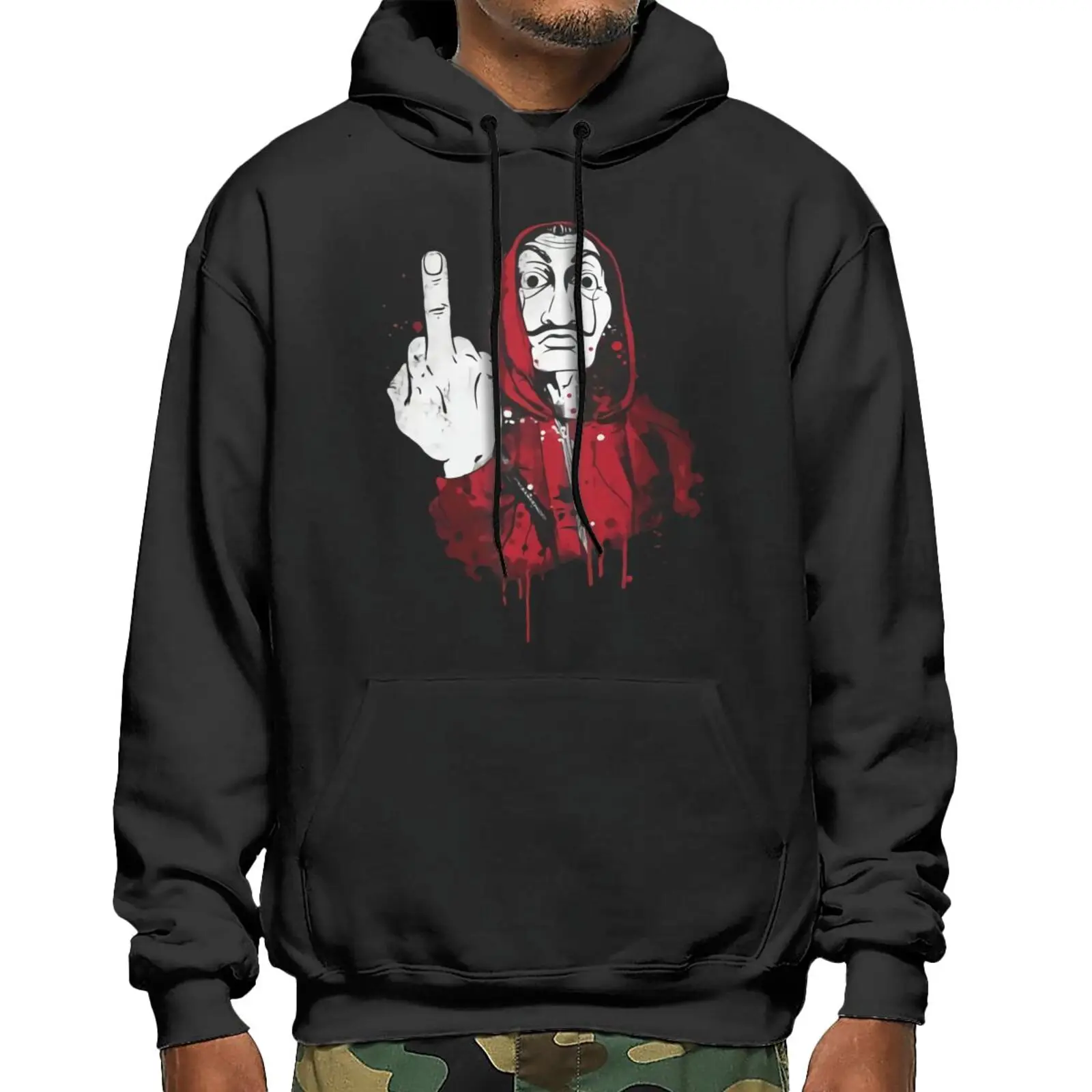 Papel Disobey Money Heist Hoodies Fleece Jacket Male Sweatshirt Men's Tracksuit Anime Hoodies Women's Tracksuit Graphic Hoodie 
Papel Disobey Money Heist Hoodies Fleece Jacket Male Sweatshirt Men's Tracksuit Anime Hoodies Women's Tracksuit Graphic Hoodie